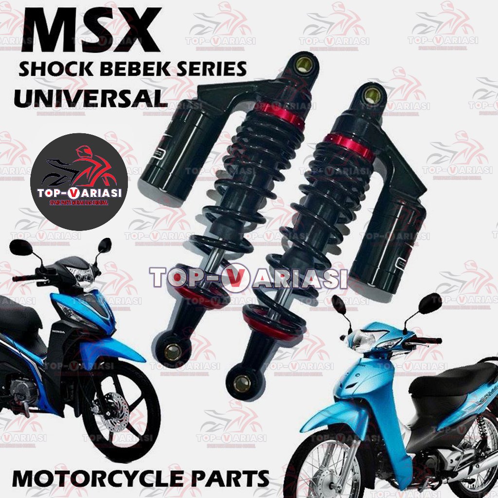 SHOCKBREAKER SUPER PREMIUM/MSX/HARGA MUMER/SEMUA JENIS MOTOR BEBEK/HANDA DAN YAMAHA/SHOCKBREAKER