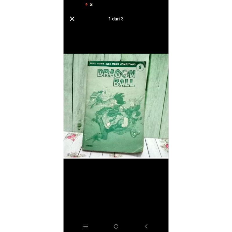 komik dragon Ball preloved