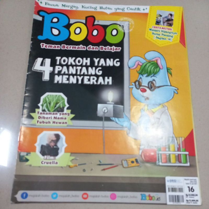 Majalah Bobo Bekas Preloved