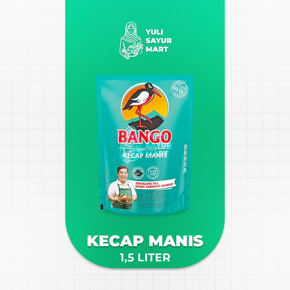 

Bango Kecap Manis 1,5 Liter - Yuli Sayur Mart