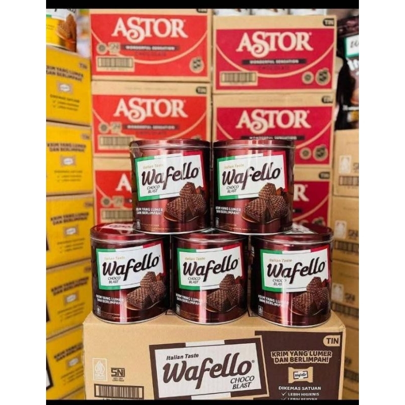 

Wafello Kaleng rasa coklat