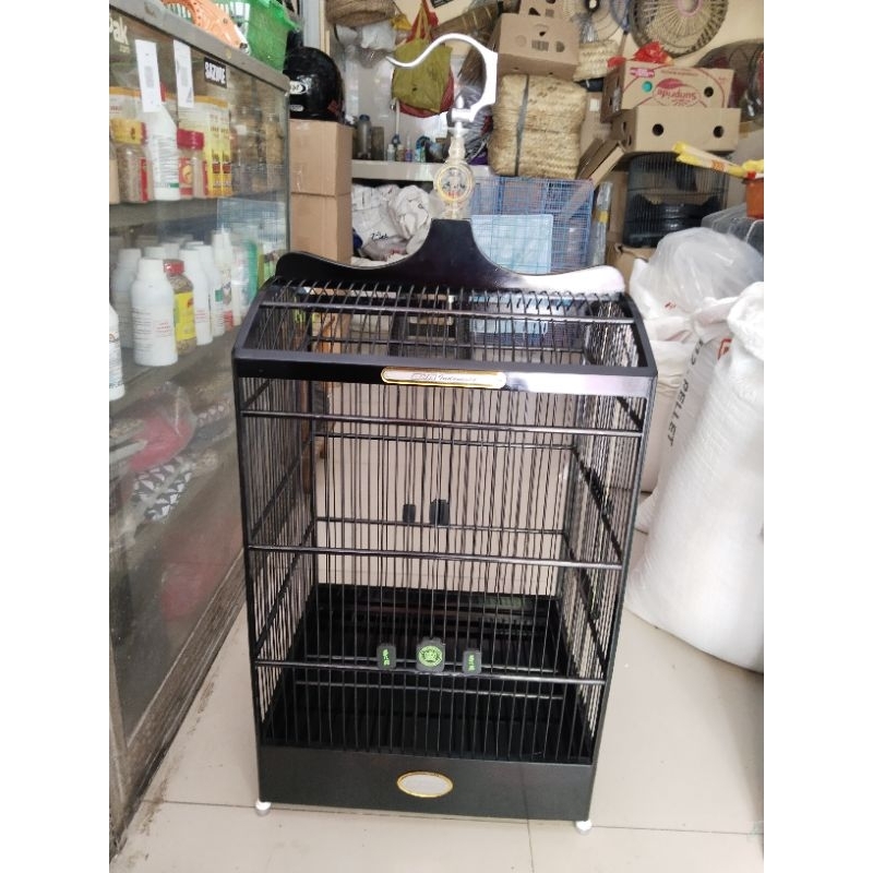 Sangkar kotak bnr reborn hitam logo baru arkilik no 2 original