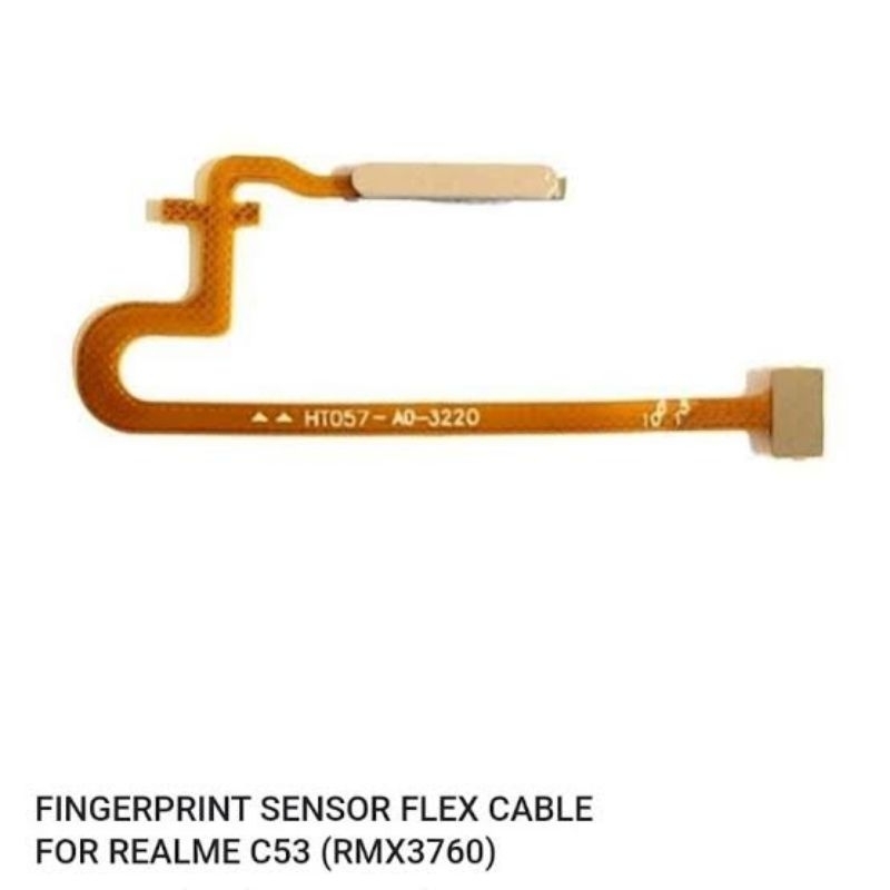 FLEXIBLE FINGERPRINT SIDIKJARI REALME C53 GOLD