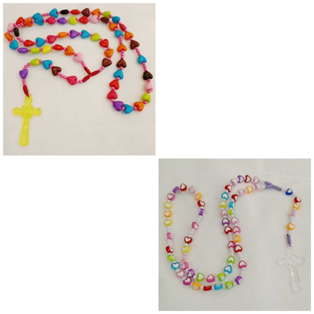 kalung rosario mote love rosario anak rosario dewasa rosario warna warni rosario mote rose Rosario M