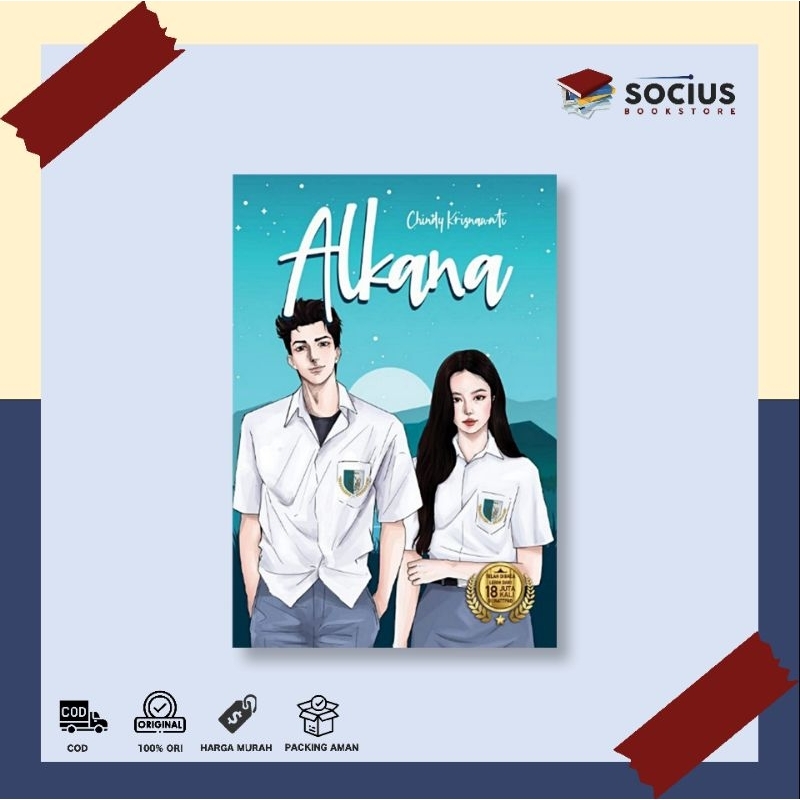 BUKU NOVEL [ ORIGINAL ] ALKANA - CHINDY KRISNAWATI - MAPLE BOOK - SOCIUS BOOKSTORE