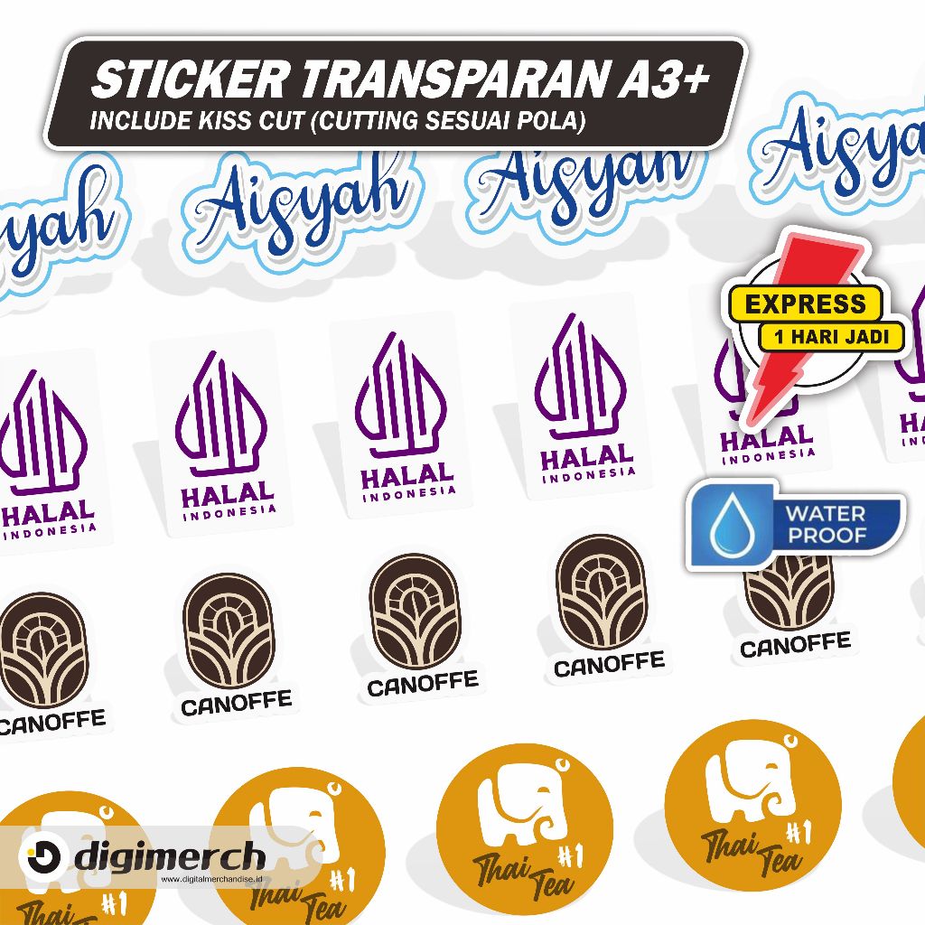 

STIKER TRANSPARAN CUTTING I STIKER BENING I STIKER ANTI AIR KEMASAN MAKAN DAN MINUMAN CUP