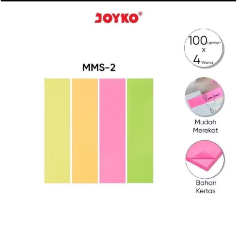

Memo stick kertas memo tempel Joyko
