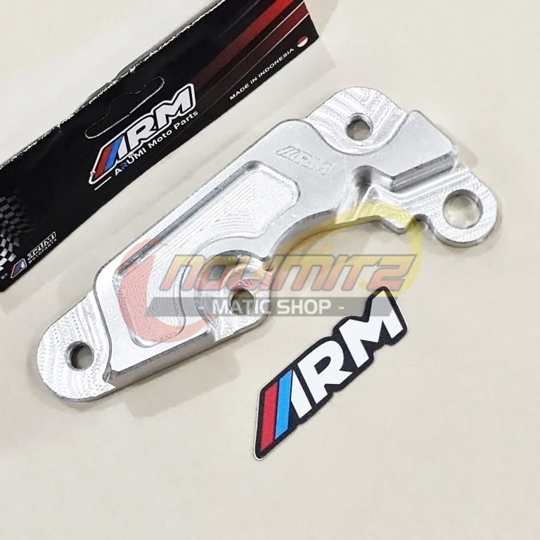 Breket Kaliper Depan RCB Racing Boy Nissin ARM Arumi Disc Brake 220mm Honda Vario Beat Scoopy