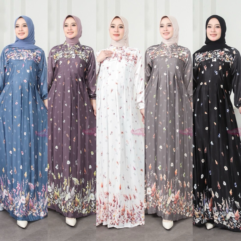 ROSY DRESS ORI BY ZAHIN / GAMIS TERBARU / ORI / MOTIF PREMIUM