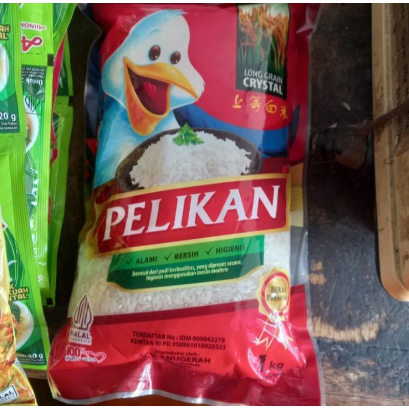 

Beras Pelikan 1 kg