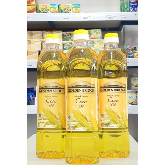 

GOLDEN BRIDGE JAGUNG CORN OIL 1LITER - MINYAK JAGUNG