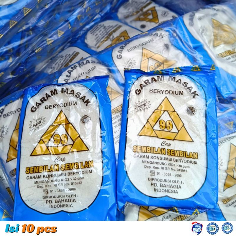 

GARAM DAPUR BERYODIUM MURAH ISI 10 Pac