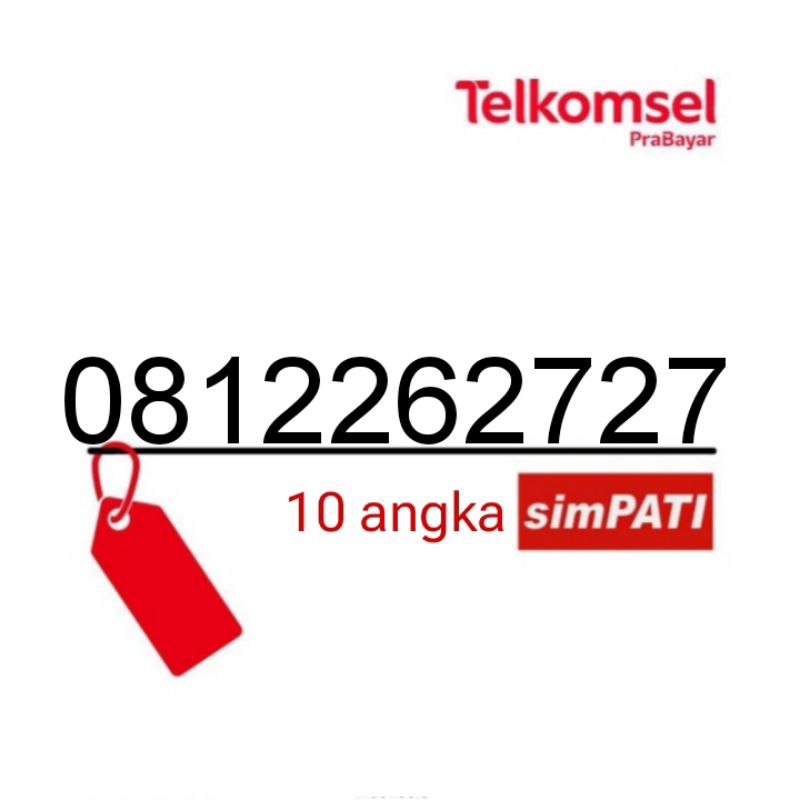 nomer cantik simpati 10 digit nomor cantik telkomsel 10 angka kartu perdana cantik 812262727