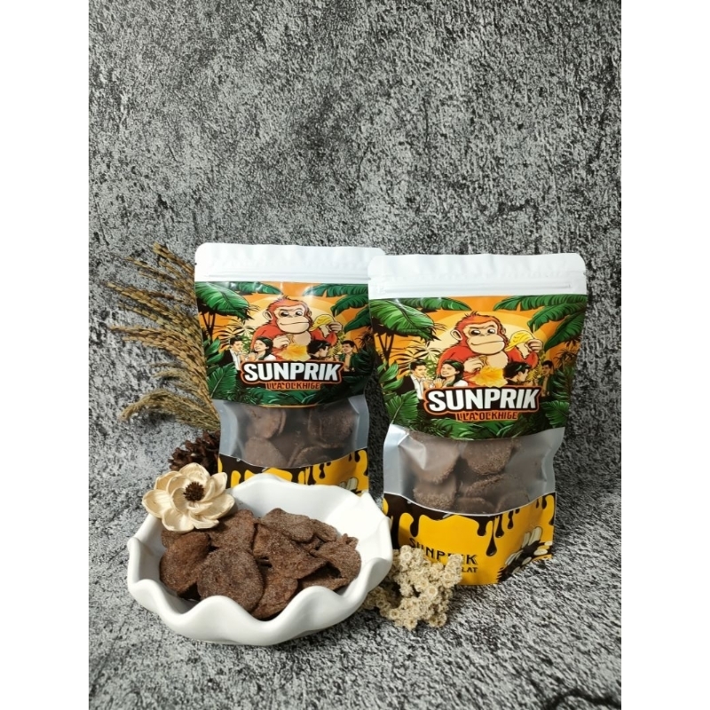 

SUNPRIK banana chips chocolate-kripik pisang coklat