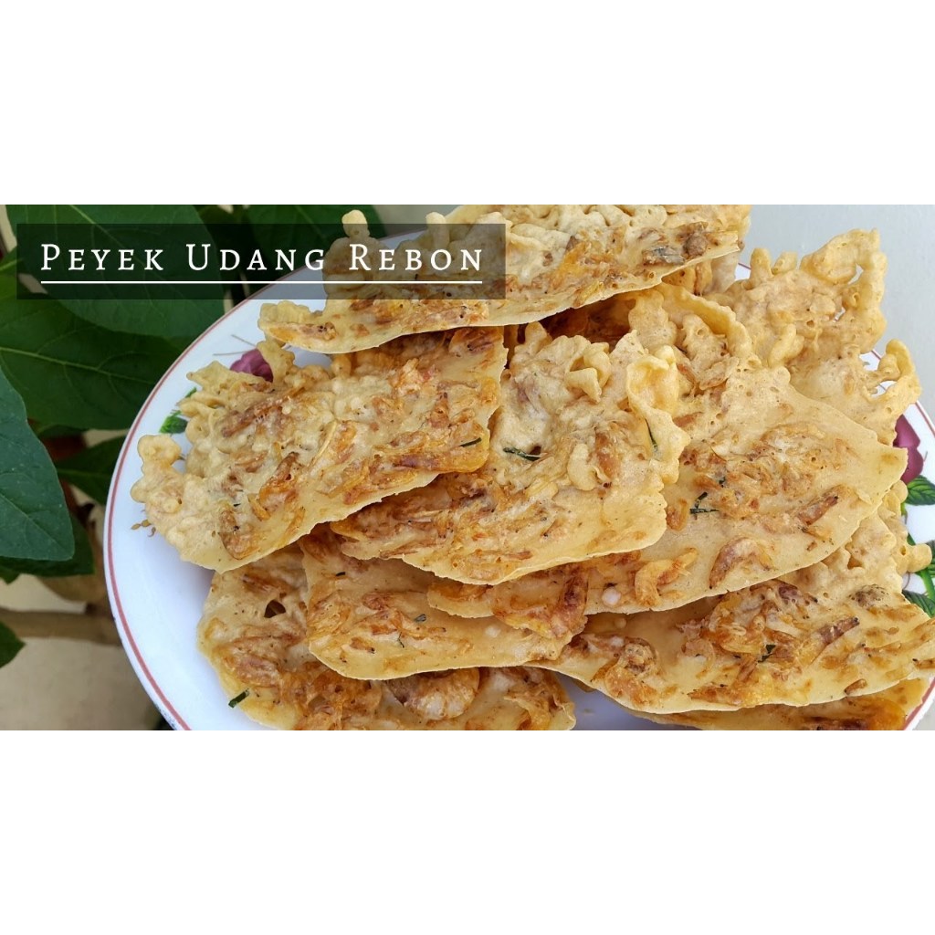 

Kerupuk Keripik Peyek Udang Rebon