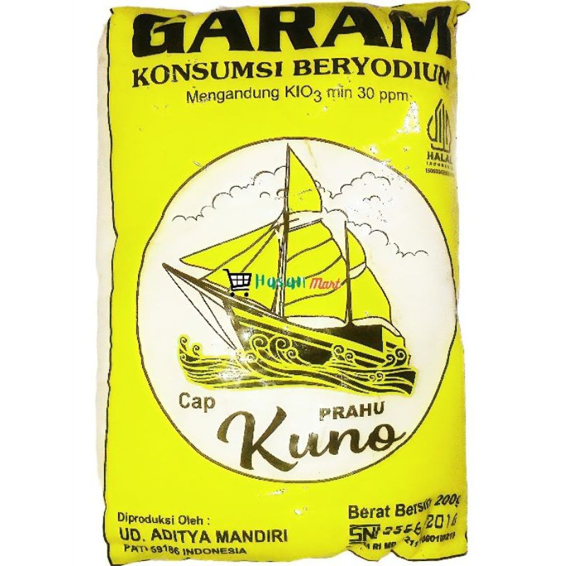

Perahu kuno garam konsumsi beryodium