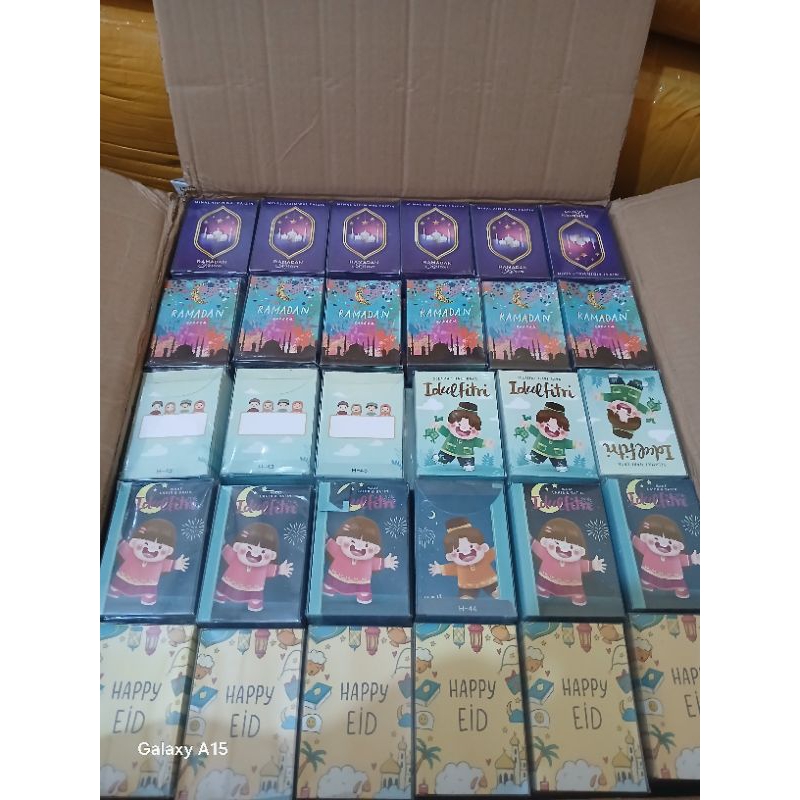 

(1bok/50pcs)Amplop lebaran Idul Fitri 2025 Kemasan pabrit