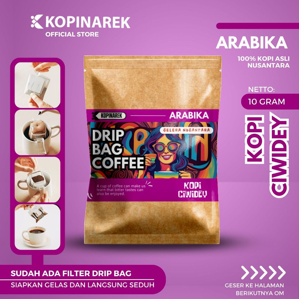 

Kopi Dripbag Coffee Sachet Arabica Ciwidey Premium Original Drip Bag Instan Asli Bubuk Hitam Saset Tubruk Murah Enak Nusantara Hadiah Souvenir Pernikahan Ulang Tahun Graduation Unik