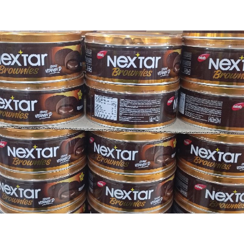 

NABATI NEXTAR BROWNIES CHOCO COOKIES KALENG 160 GR // NEXTAR BROWNIES KALENG 171 GR // NEXTAR CHOCO BROWNIES