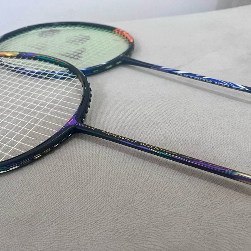 Sepaket Yonex Astrox 100ZZ dan Lining Aeronout 9000i ORIGINAL Second