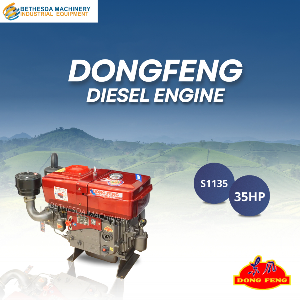 Diesel Dongfeng 35 HP / 35 PK S 1135 Mesin Penggerak Solar