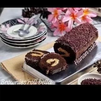 

(Po Ready Rabu) Brownies Roll bela hanan meses (instan/sameday)