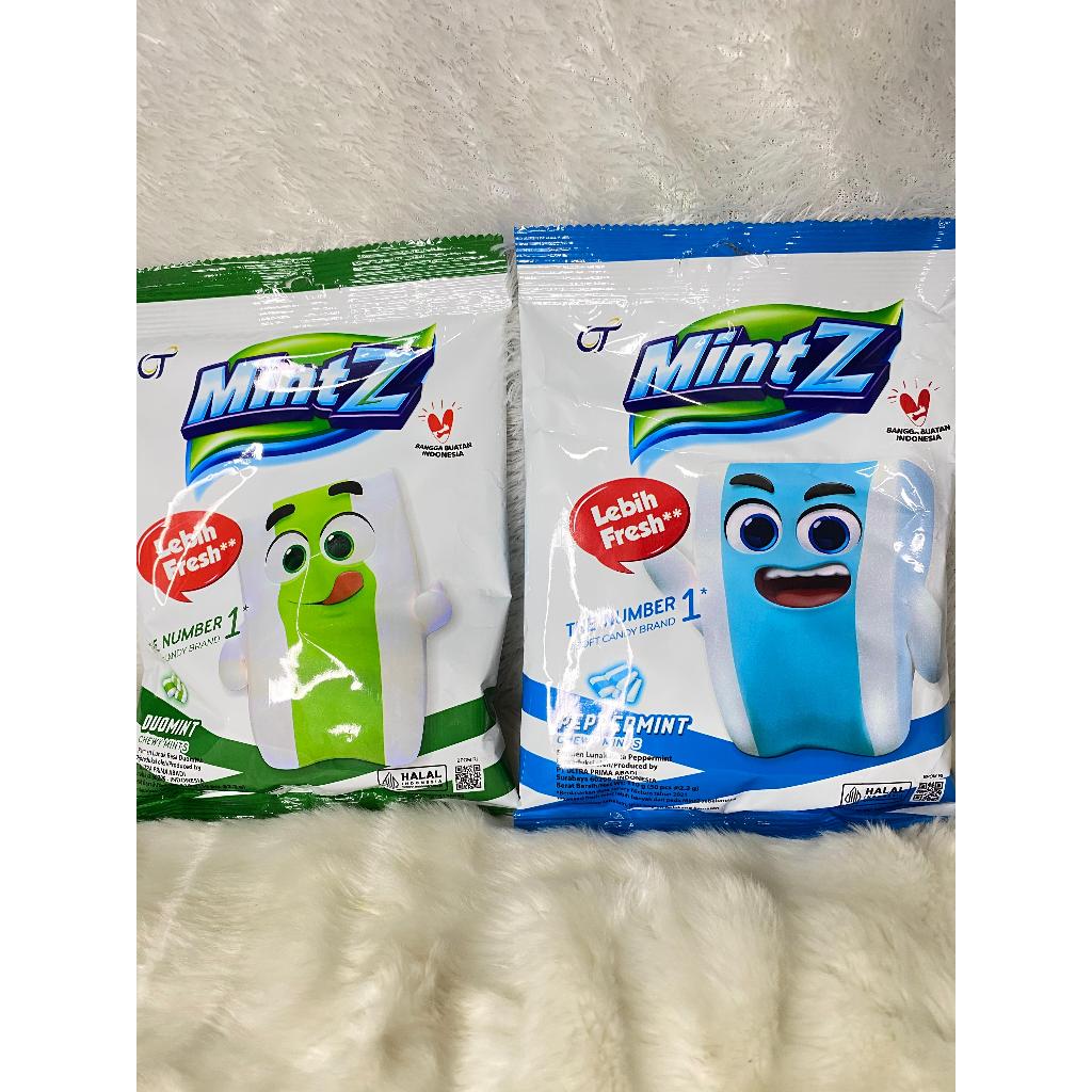 

PERMEN MINTZ CHEWY MINT LUNAK 50PCS 1BKS