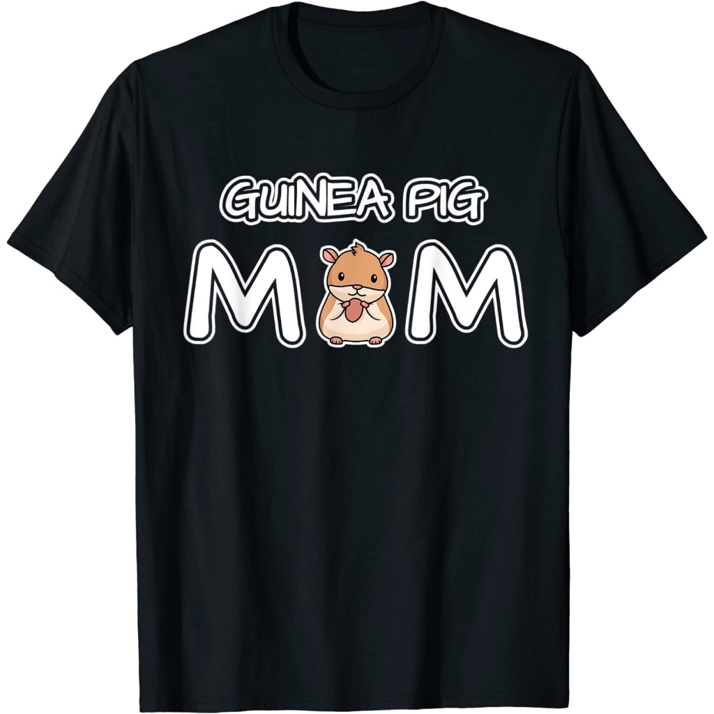 Guinea Pig Mom Abyssinian Breeder Piggy Hamster Fluffy Furry T-Shirt