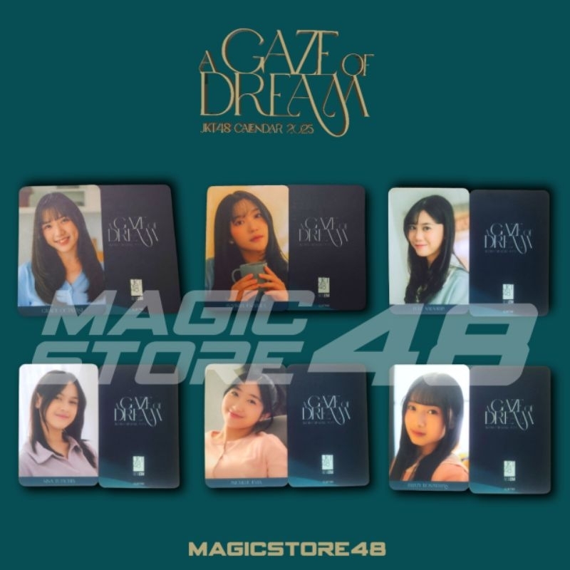 PHOTOCARD KALENDER 2025 "A GAZE OF DREAM"