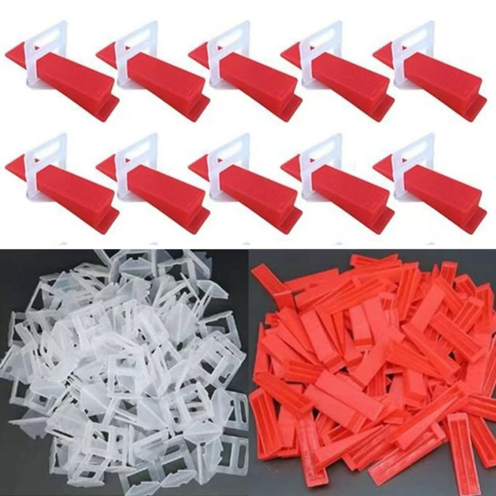 100pcs Tile Spacer Pin Tile Leveling Tile Leveling Keramik Perata Keramik Reusable Alat Perata Nat K