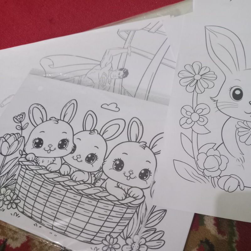 Worksheet Menggambar Anak TK SD 15 lembar
