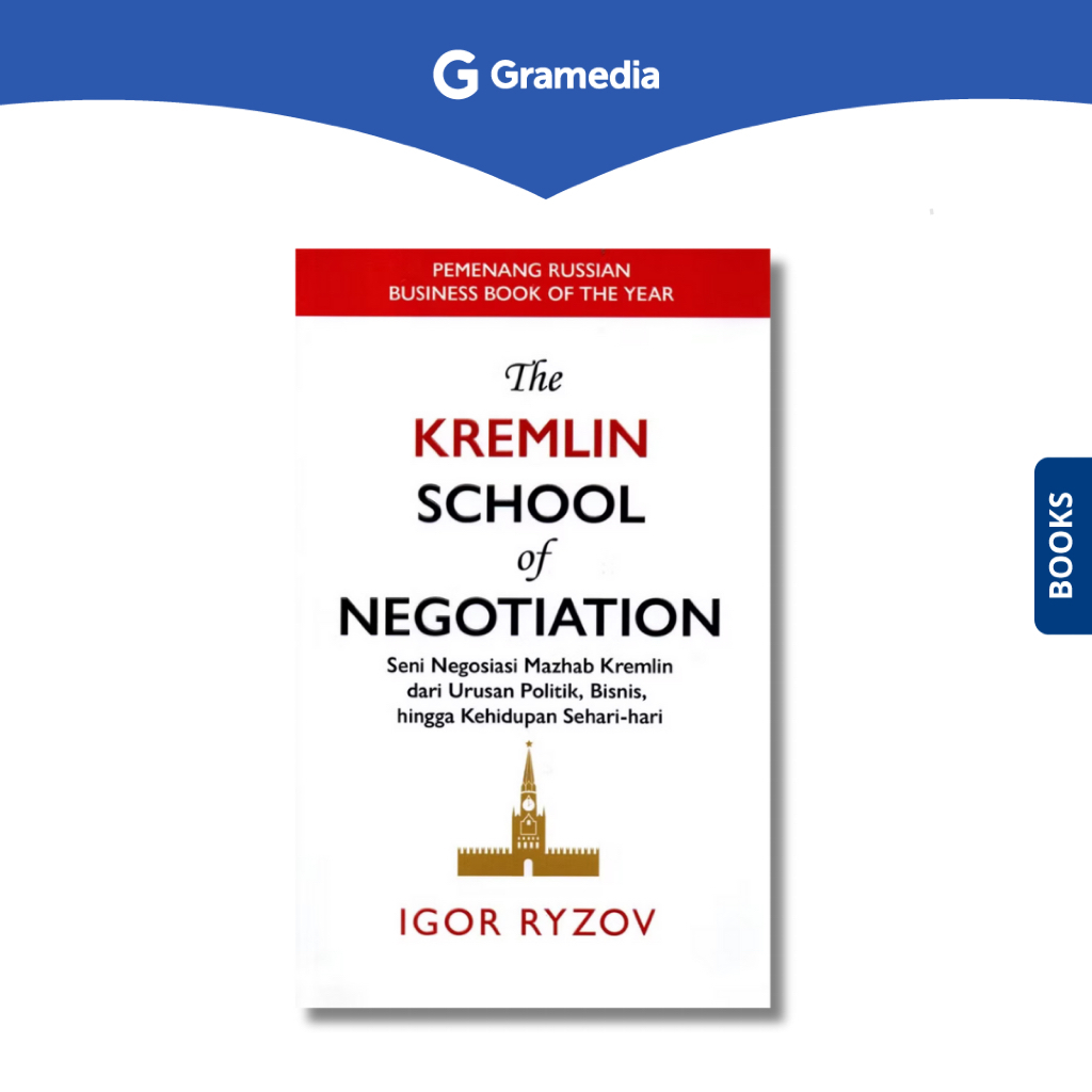 Gramedia Surabaya - The Kremlin School Of Negotiation (Igor Ryzov)
