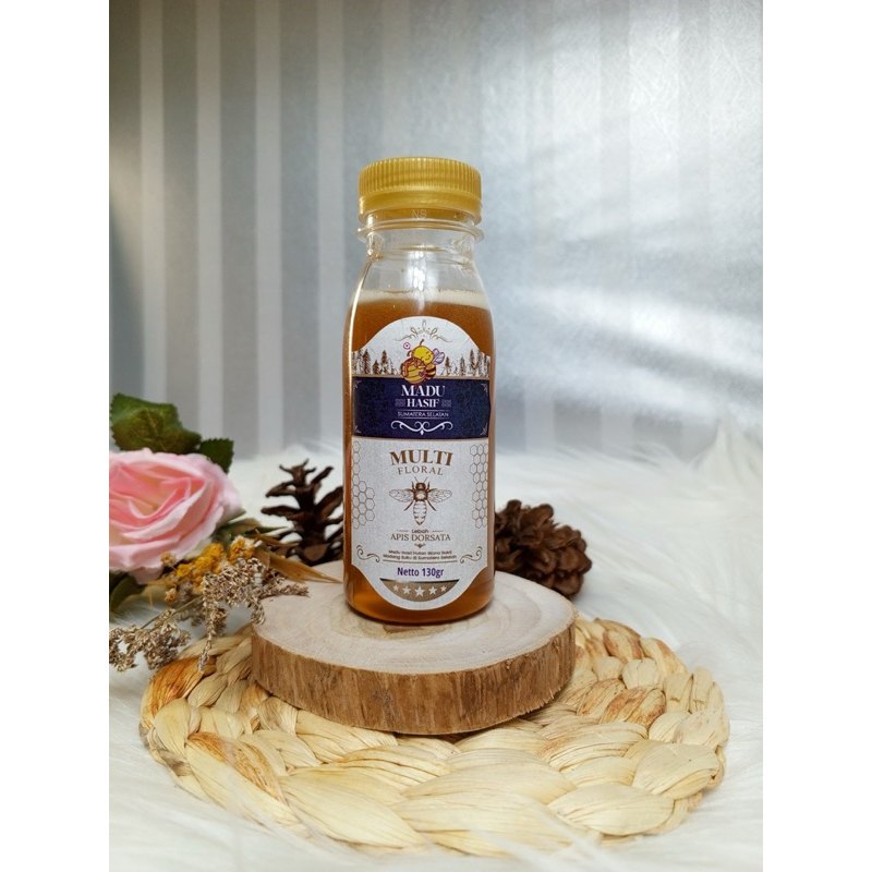 

Madu Hasif Multi Floral 130gr - Madu Liar Sumatra - 100% murni