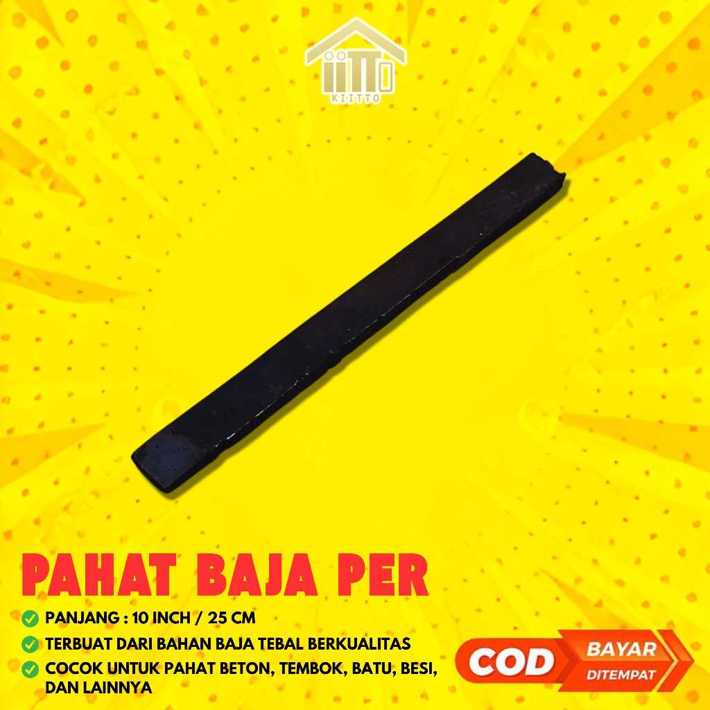 PAHAT BAJA PER / PAHAT BATU BOBOK BESI / BETEL BAJA PER 10 INCH / PAHAT BESI BAJA PER / PAHAT BATU B