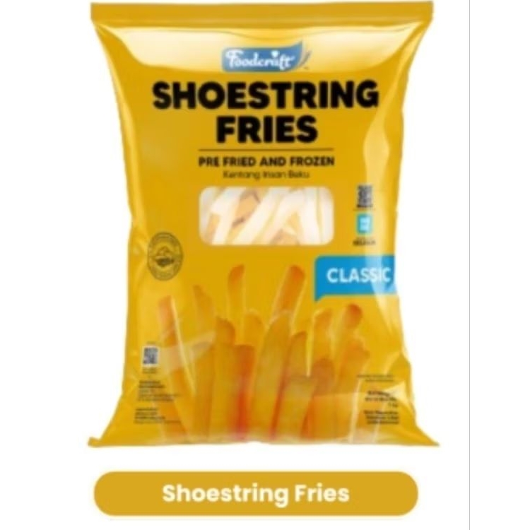 

Kentang goreng Foodcraft Shoestring Fries 1kg