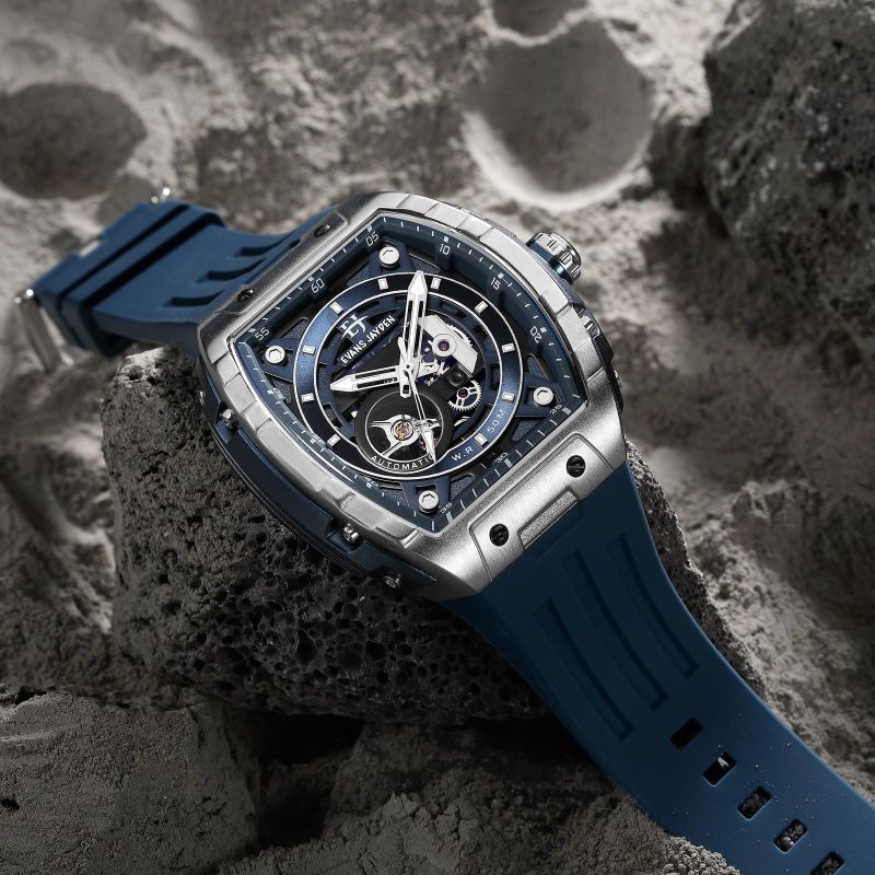 BUY 1 GET 1..JAM TANGAN PRIA EVANS JAYDEN ORIGINAL OTOMATIS 9611