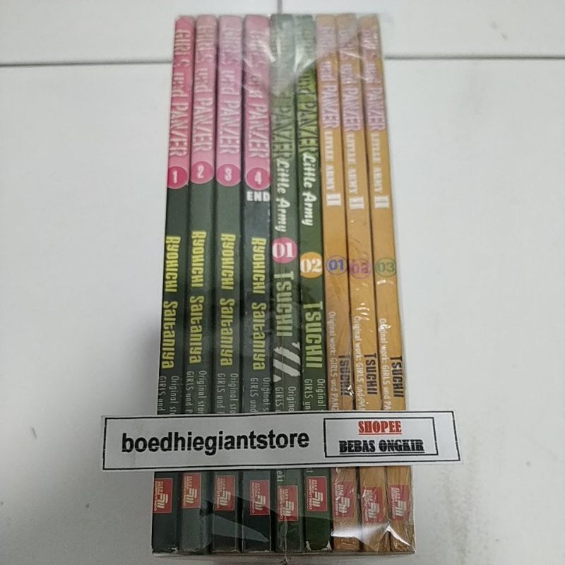 Komik Girls und Panzer, Full Series 9bk, TS