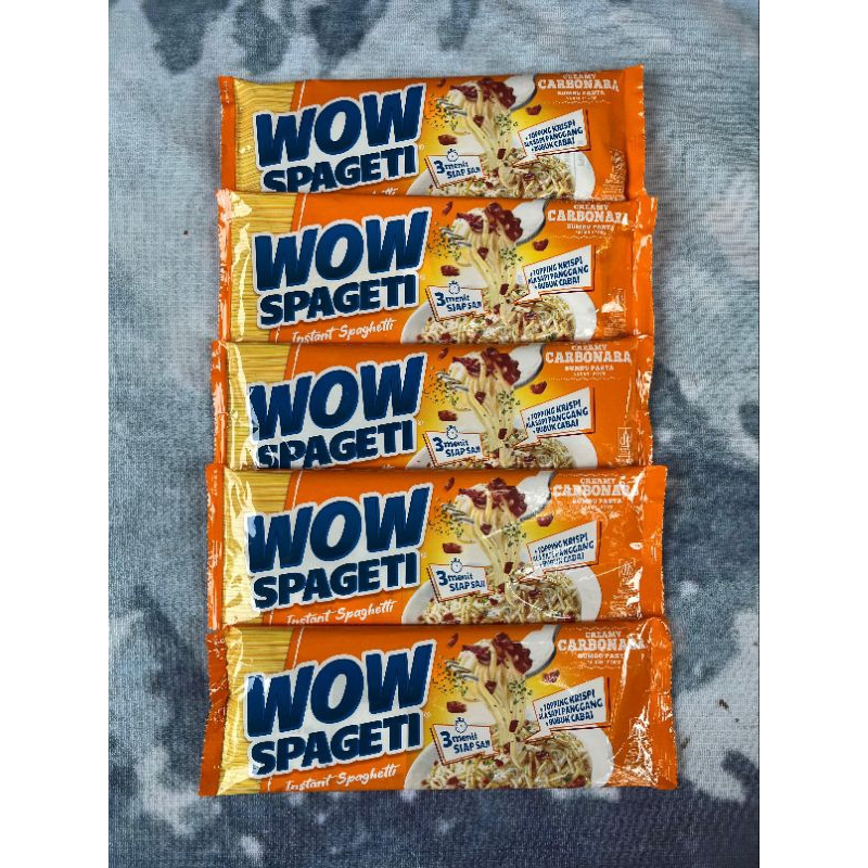 

Wow Spageti Carbonara Creamy