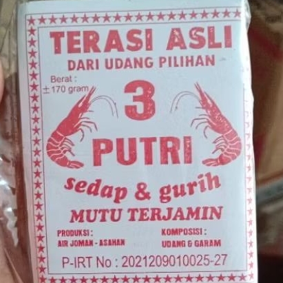 

Terasi asli tanjung balai