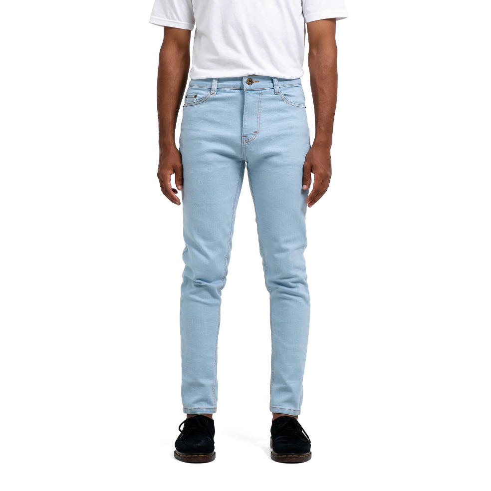 Terbaru Celana Jeans Panjang Pria Long Denim Pants Strech Ribsgold