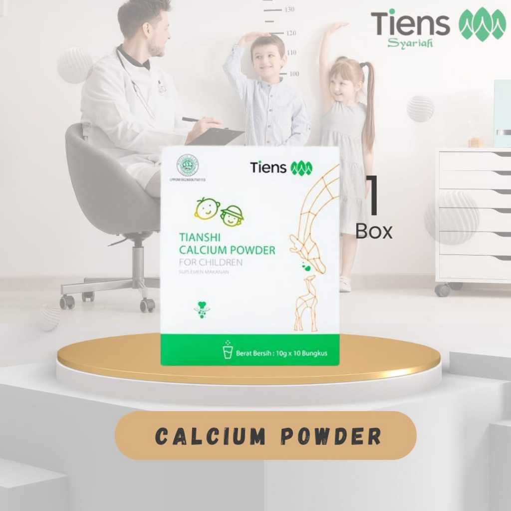 TIENS - Tiens Calcium Powder For Children Susu Kalsium Penambah Tinggi Badan Anak Calcium