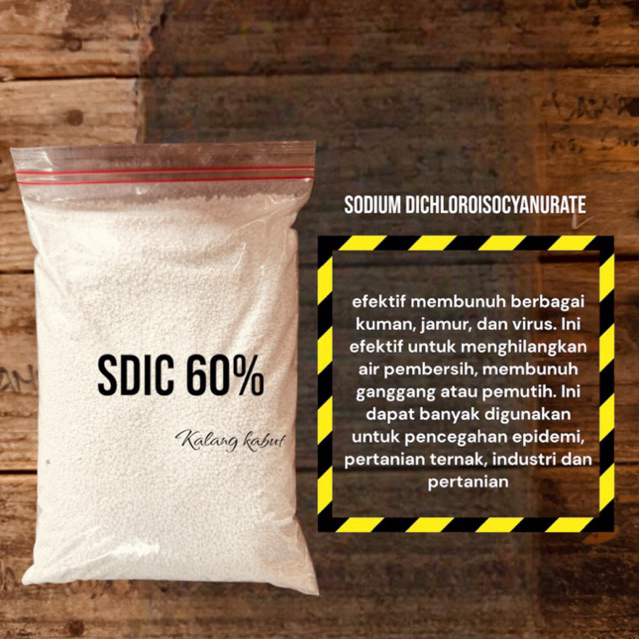 SDIC - sdic - Sodium dichloro isocyanurate - 1 kg