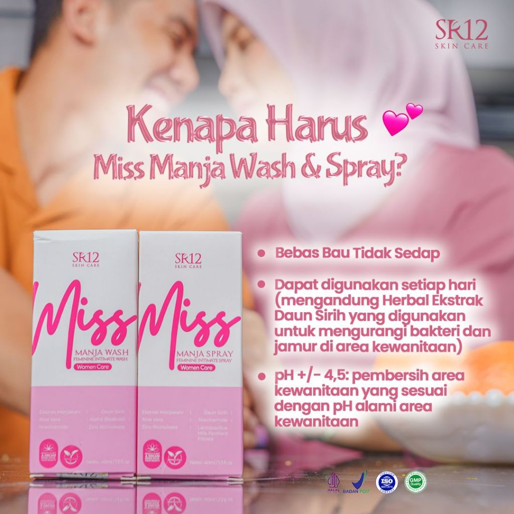 MISS MANJA SR12 untuk MISS V Rapet, Keset, dan Wangi