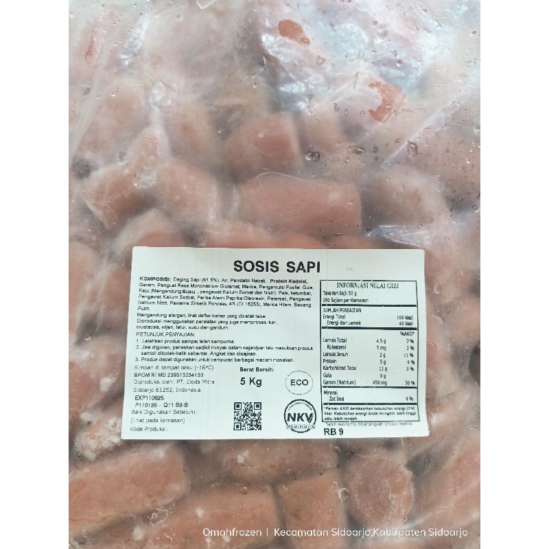 

REWORK SOSIS HORECA TANPA KUPAS PREMIUM BERNARDI 500gr