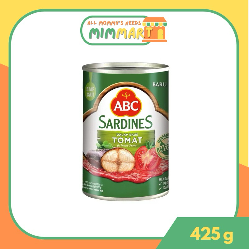 

[MimMart] - ABC Sarden Saus Tomat 425 g