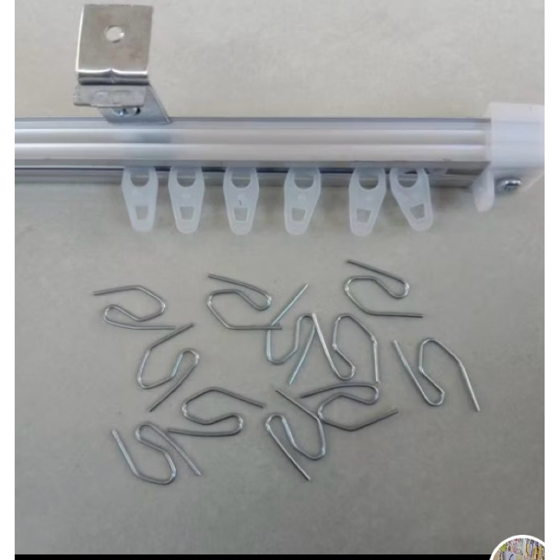 rel /besi alumunium vitrase gorden/dalaman gorden