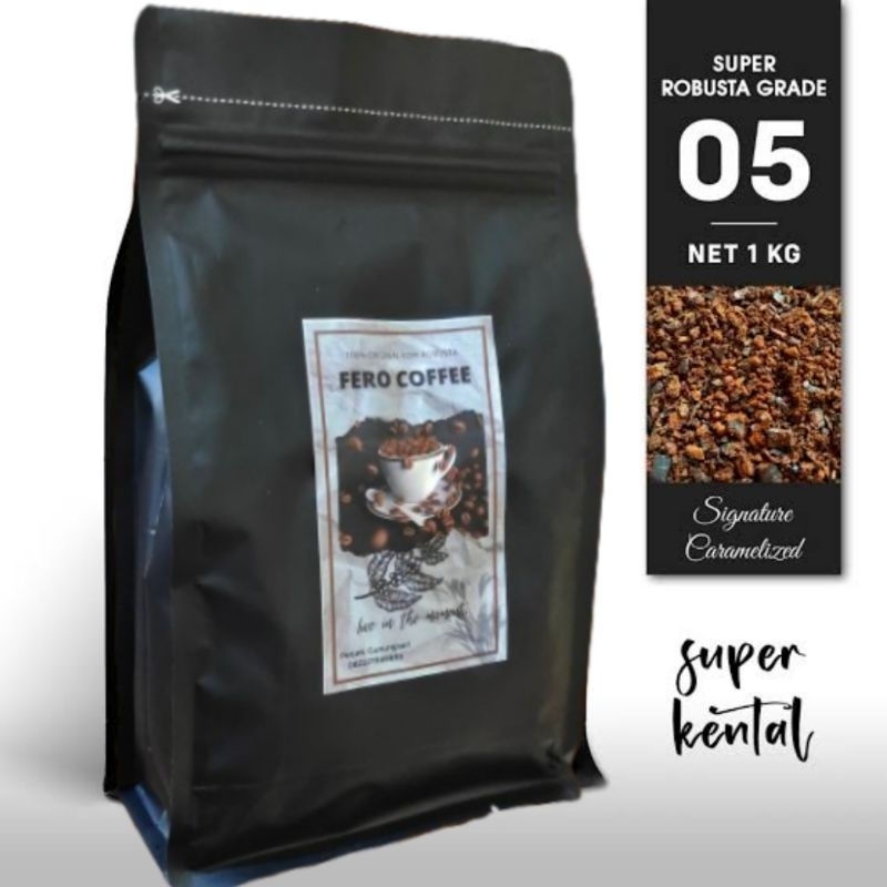 

biji kopi robusta medium roast