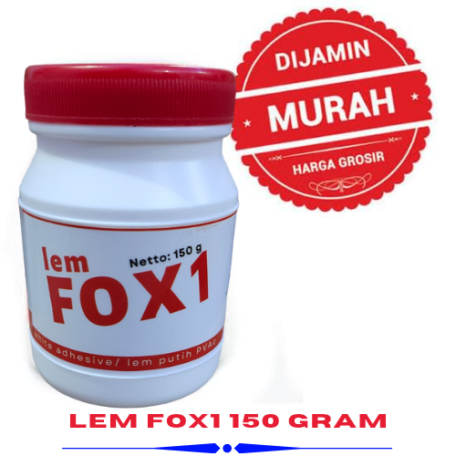 

Lem FOX 1 Adhesive 150 Gram LEM KAYU LEM PUTIH LEM TIKUS