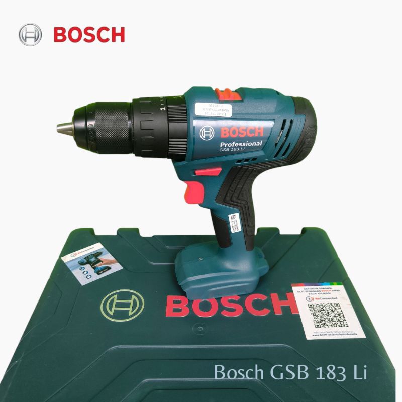 Bosch GSB 183 Li Bor Baterai Bosch 18V Hammer drill  Bosch Cordless