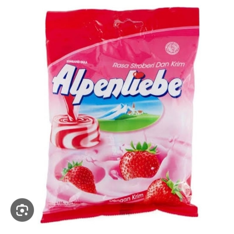 

Alpenliebe Rasa Stroberi Dan Krim